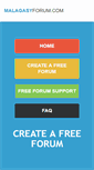 Mobile Screenshot of malagasyforum.com